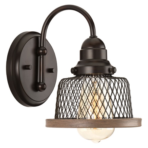 Progress Lighting Tilley Wall Sconce in Antique Bronze by Progress Lighting P300042-020