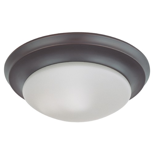 Mahogany Bronze Flush Mount by Nuvo Lighting