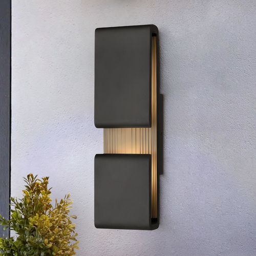 Hinkley Contour 22-Inch Black LED Outdoor Wall Light by Hinkley Lighting 2815BK