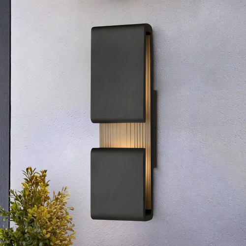 Contour 22-Inch Black LED Outdoor Wall Light by Hinkley Lighting