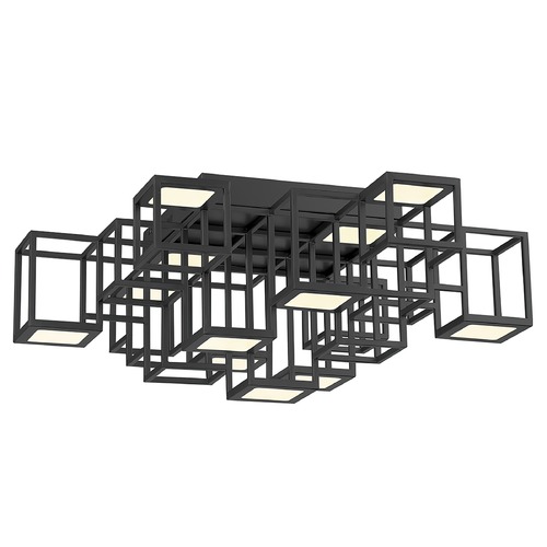 Ferro Black LED Flush Mount by Eurofase Lighting