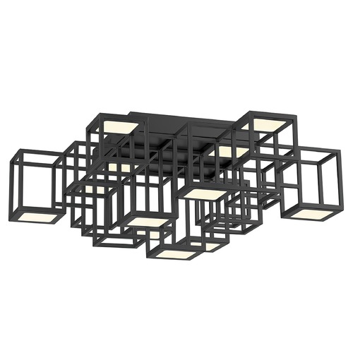 Eurofase Lighting Ferro Black LED Flush Mount by Eurofase Lighting 38261-026