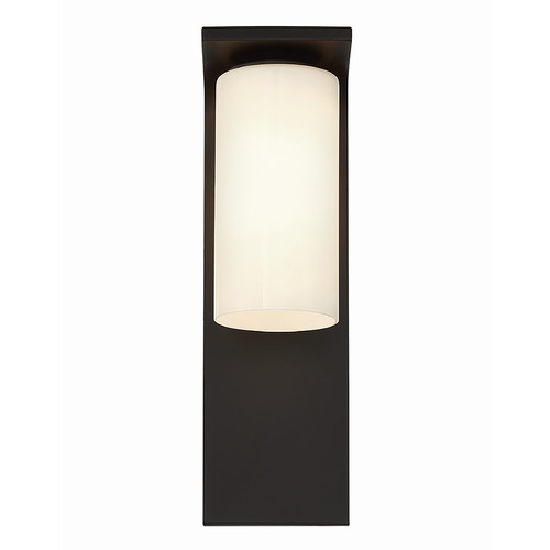 Colonne 20-Inch Outdoor LED Sconce in Satin Black by Eurofase Lighting