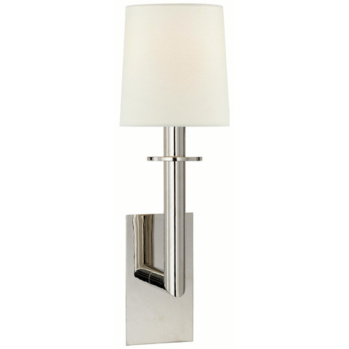 Visual Comfort Signature Collection Visual Comfort Signature Collection J. Randall Powers Dalston Polished Nickel Sconce SP2017PN-L
