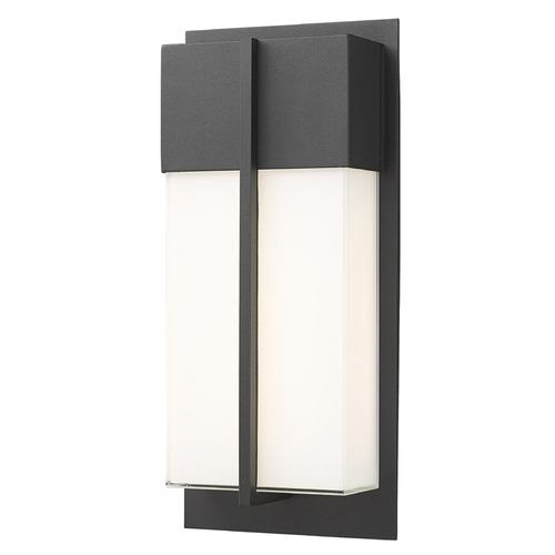 Z-Lite Nyx Black LED Outdoor Wall Light