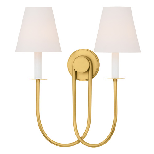Hudson Valley Lighting Midtown Aged Brass LED Sconce