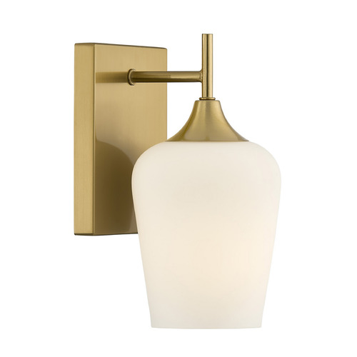 Savoy House Lighting Warm Brass Sconce