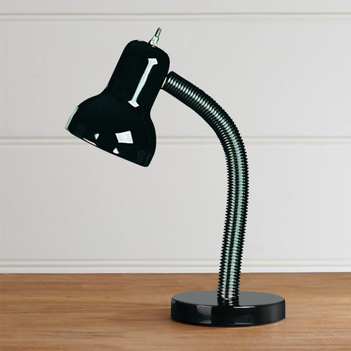 Lite Source Lighting Goosy Desk Lamp by Lite Source Lighting LS-211BLK