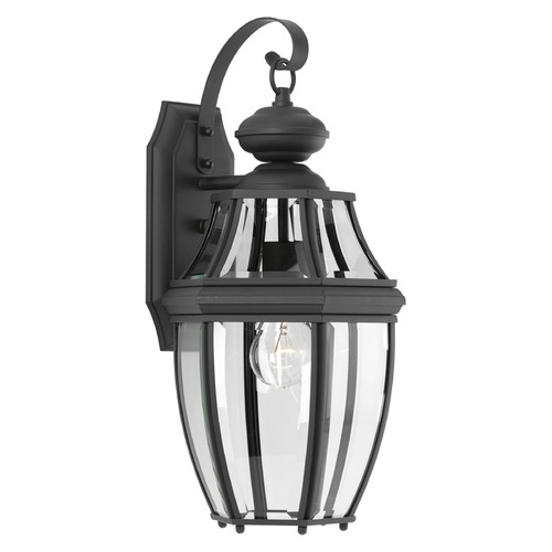 New Haven Black Outdoor Wall Light by Progress Lighting