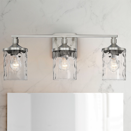 Colton 24-Inch Brushed Nickel Bath Light by HomePlace by Capital Lighting