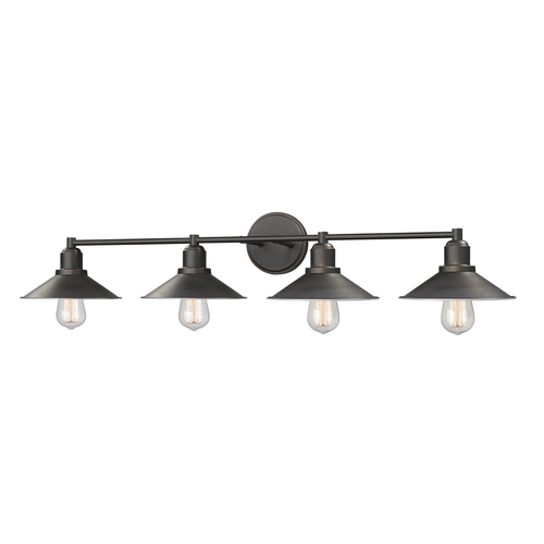 Z-Lite Casa Olde Bronze Bathroom Light by Z-Lite 613-4V-OB