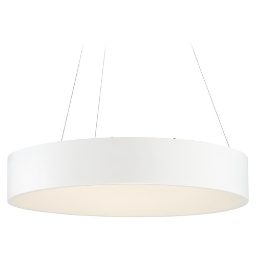 Orbit White LED Pendant by Nuvo Lighting