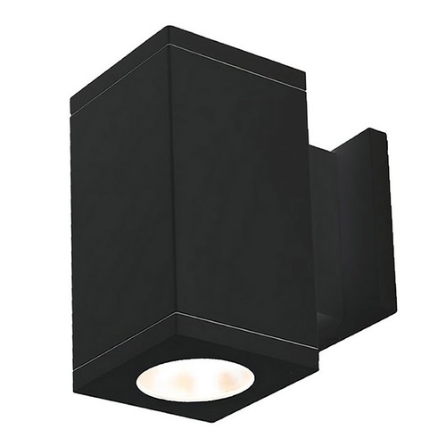 WAC Lighting Wac Lighting Cube Arch Black LED Outdoor Wall Light DC-WS06-F827S-BK