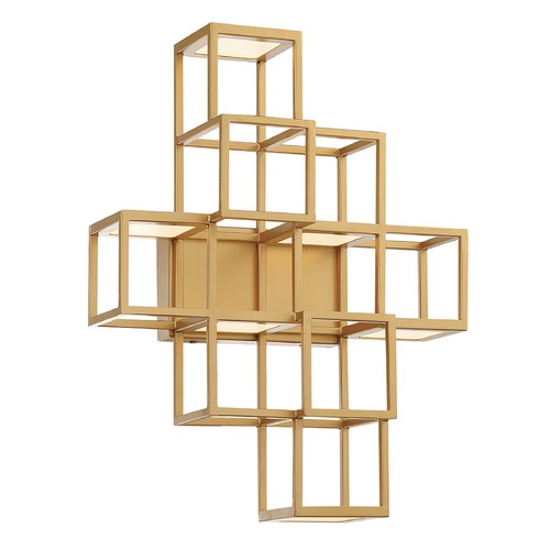 Eurofase Lighting Ferro Gold LED Sconce by Eurofase Lighting 38262-012