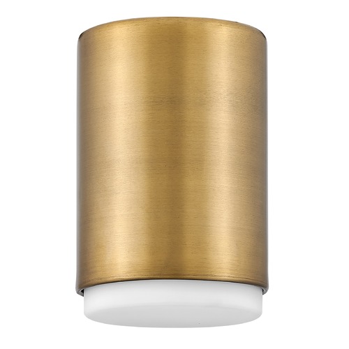 Hinkley Cedric 7.75-Inch Indoor Flush Mount in Lacquered Brass by Hinkley Lighting 30071LCB