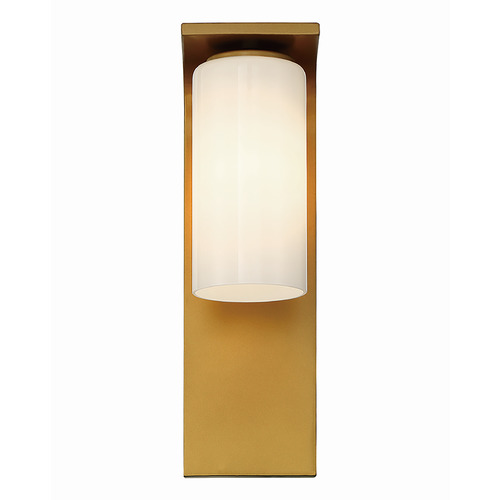 Eurofase Lighting Colonne 20-Inch Outdoor LED Sconce in Gold by Eurofase Lighting 41972-035