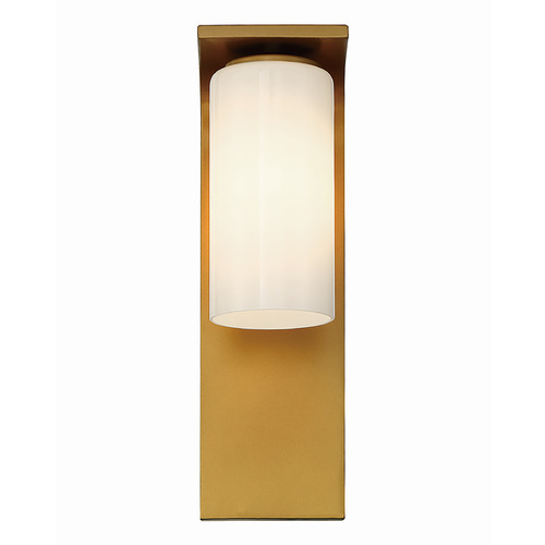 Colonne 20-Inch Outdoor LED Sconce in Gold by Eurofase Lighting