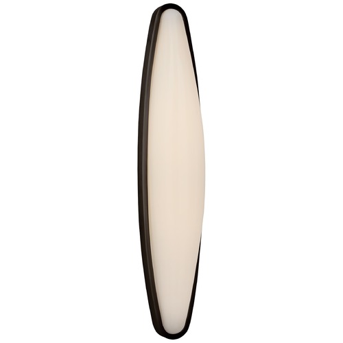 Aerin Ezra Large Bath Sconce in Bronze by Visual Comfort Signature
