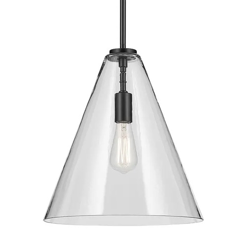 Everly 14.25-Inch Pendant in Black by Kichler Lighting