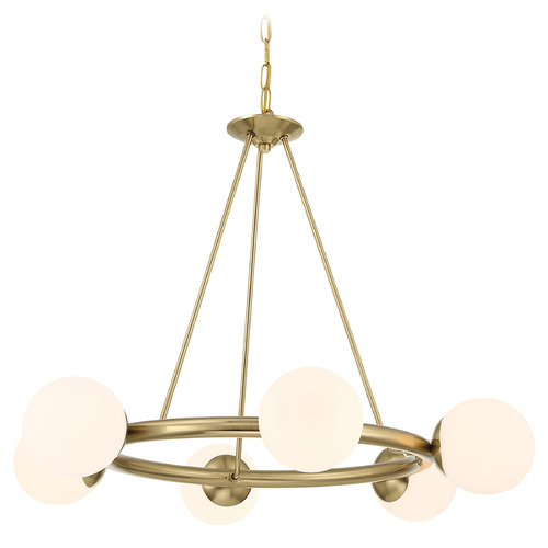 Crystorama Lighting Crystorama Lighting Maverick Vibrant Gold Chandelier ED0161006VG