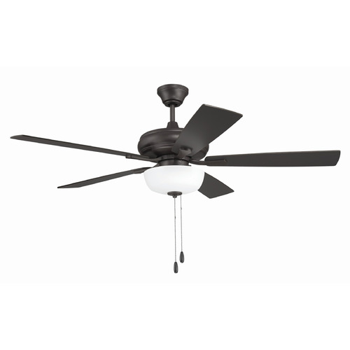 Craftmade Lighting Craftmade Lighting Eos Classic Bronze LED Ceiling Fan with Light ECF211CBZ5-CBZWLN