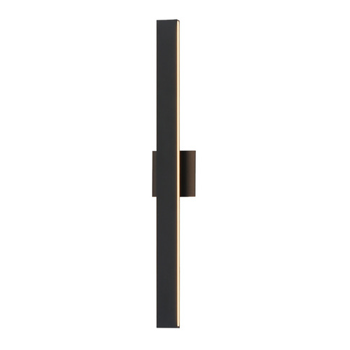 ET2 Lighting ET2 Alumilux Sideline Black LED Outdoor Wall Light E42363-BK