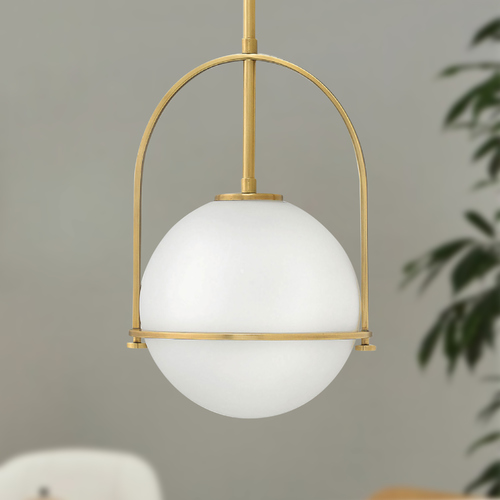 Hinkley Somerset 11.5-Inch Pendant in Heritage Brass by Hinkley Lighting 3407HB