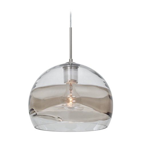 Besa Lighting Besa Lighting Spirit Satin Nickel Pendant Light 1JT-SPIR10SC-SN