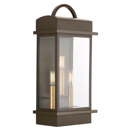 Progress Lighting Santee Antique Bronze Outdoor Wall Light by Progress Lighting P560003-020