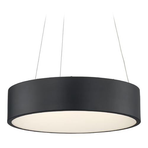 Orbit Black LED Pendant by Nuvo Lighting
