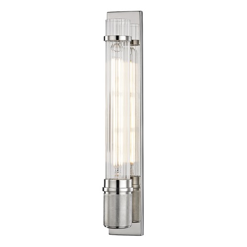 Shaw Polished Nickel Sconce by Hudson Valley Lighting