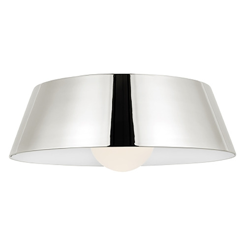 Visual Comfort Modern Collection Sean Lavin Joni 17-Inch LED Flush Mount in Nickel by Visual Comfort Modern 700FMJNIN-LED930