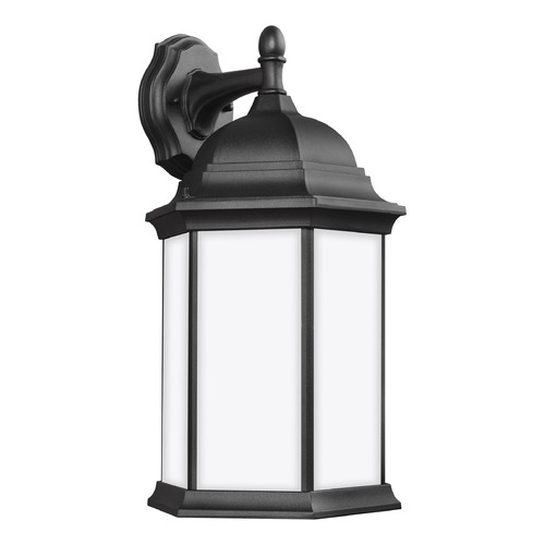 Generation Lighting Sevier Black Outdoor Wall Light 8438751-12