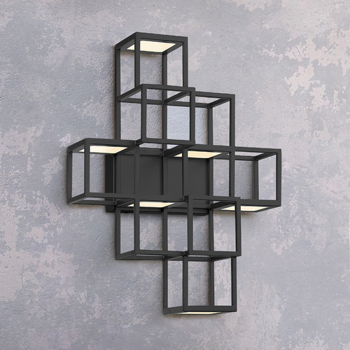 Eurofase Lighting Ferro Black LED Sconce by Eurofase Lighting 38262-025