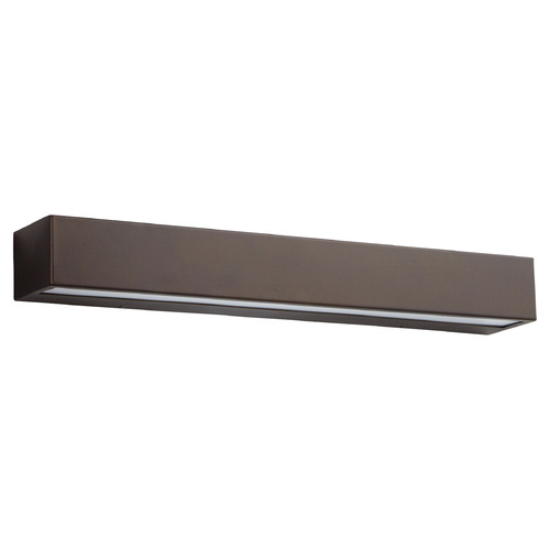 Oxygen Maia 23-Inch Wet LED Wall Light in Oiled Bronze by Oxygen Lighting 3-742-22