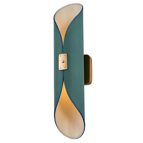 Kalco Lighting Kalco Lighting Cape Satin Brass LED Sconce 519923STB