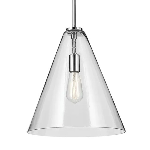 Kichler Lighting Everly 14.25-Inch Pendant in Chrome by Kichler Lighting 42200CH