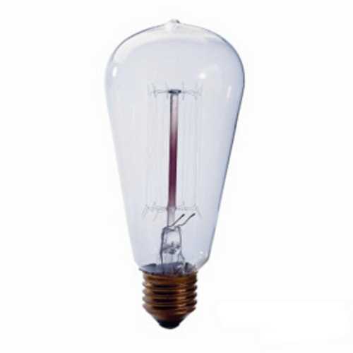 Bulbrite Victorian Edison Squirrel Cage Light Bulb - 40-Watts NOS40-1910