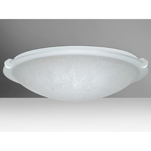 Besa Lighting Besa Lighting Trio White Flushmount Light 9680ST-WH