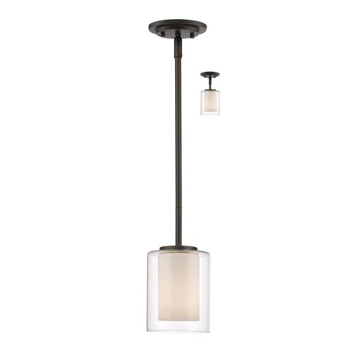 Z-Lite Willow Olde Bronze Mini Pendant by Z-Lite 426MP-OB