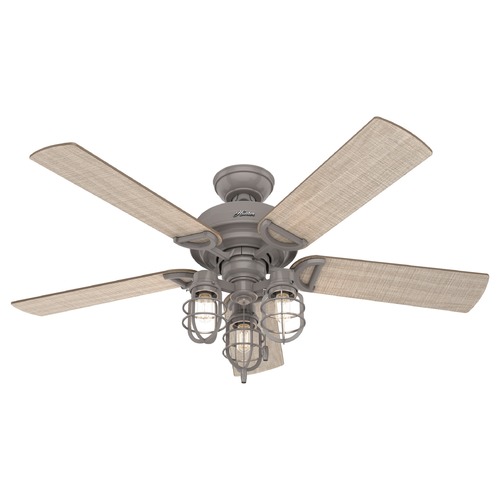 Hunter Fan Company 52-Inch Starklake Fan in Quartz Grey by Hunter Fan Company 50410