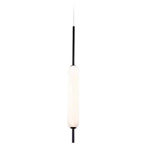 Cumberland 2-Inch Wide LED Pendant in Black by Eurofase Lighting