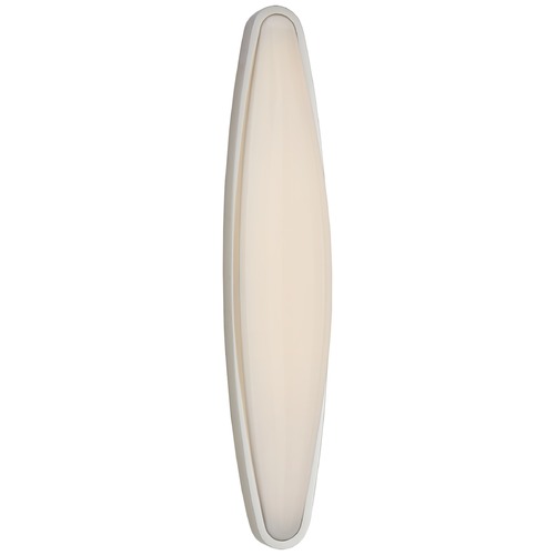 Aerin Ezra Large Bath Sconce in Polished Nickel by Visual Comfort Signature