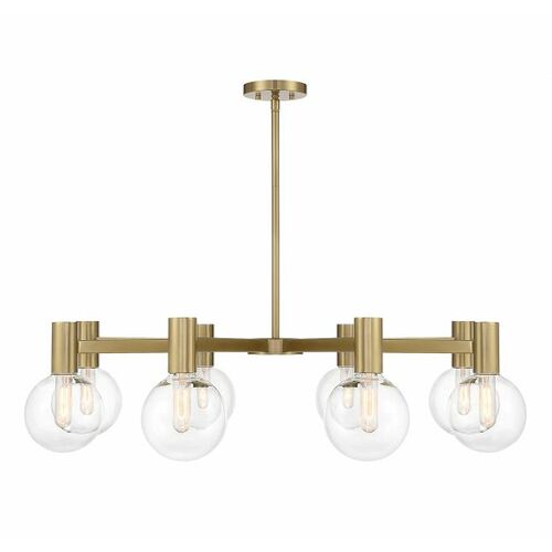 Savoy House Wright 40-Inch Chandelier in Warm Brass by Savoy House 1-3074-8-322