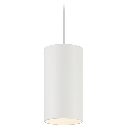 Access Lighting Pilson Xl Matte White LED Mini Pendant by Access Lighting 29007LEDDLP-MWH-C