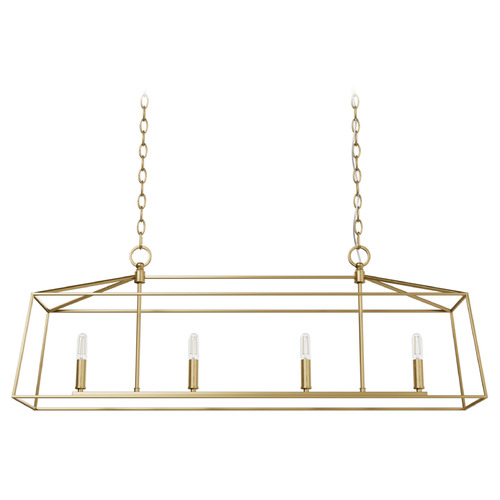 Hunter Fan Company Fair Oaks Luxe Gold Island Light