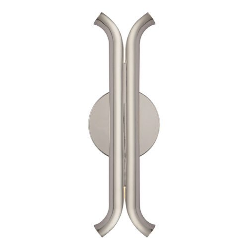 Kuzco Lighting Husk Polished Nickel LED Sconce