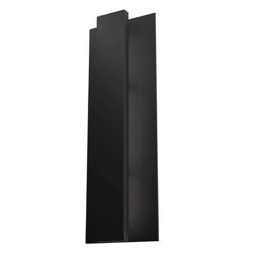 Hunter Fan Company Hunter Fan Company Canoga Matte Black LED Outdoor Wall Light 46063