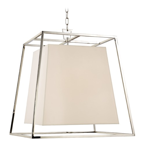 Kyle 6-Light Pendant in Polished Nickel by Hudson Valley Lighting