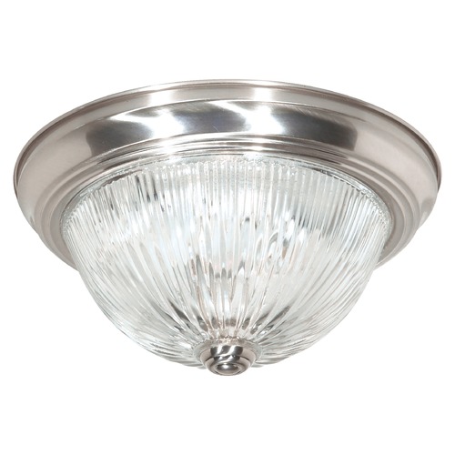 Brushed Nickel Flush Mount by Nuvo Lighting